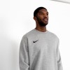 Nike Team Club 20 Fleece Crew Sweatshirt Dk Grey Heather-Black-Black